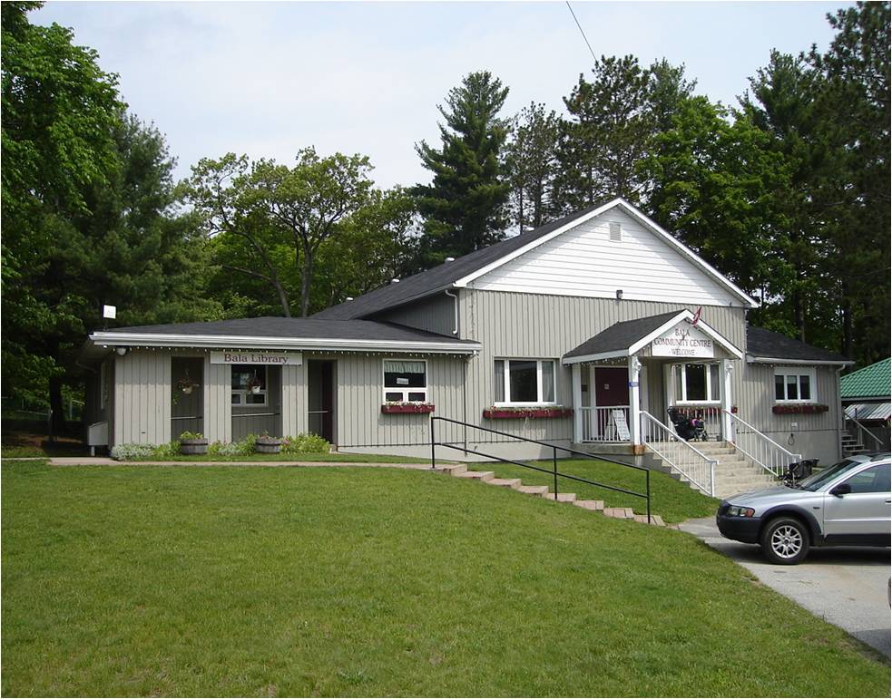 photo of bala community centre from the front