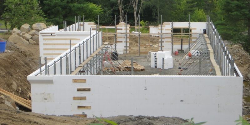 basement being built 