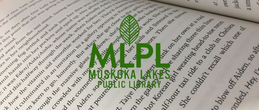 printed page with library logo