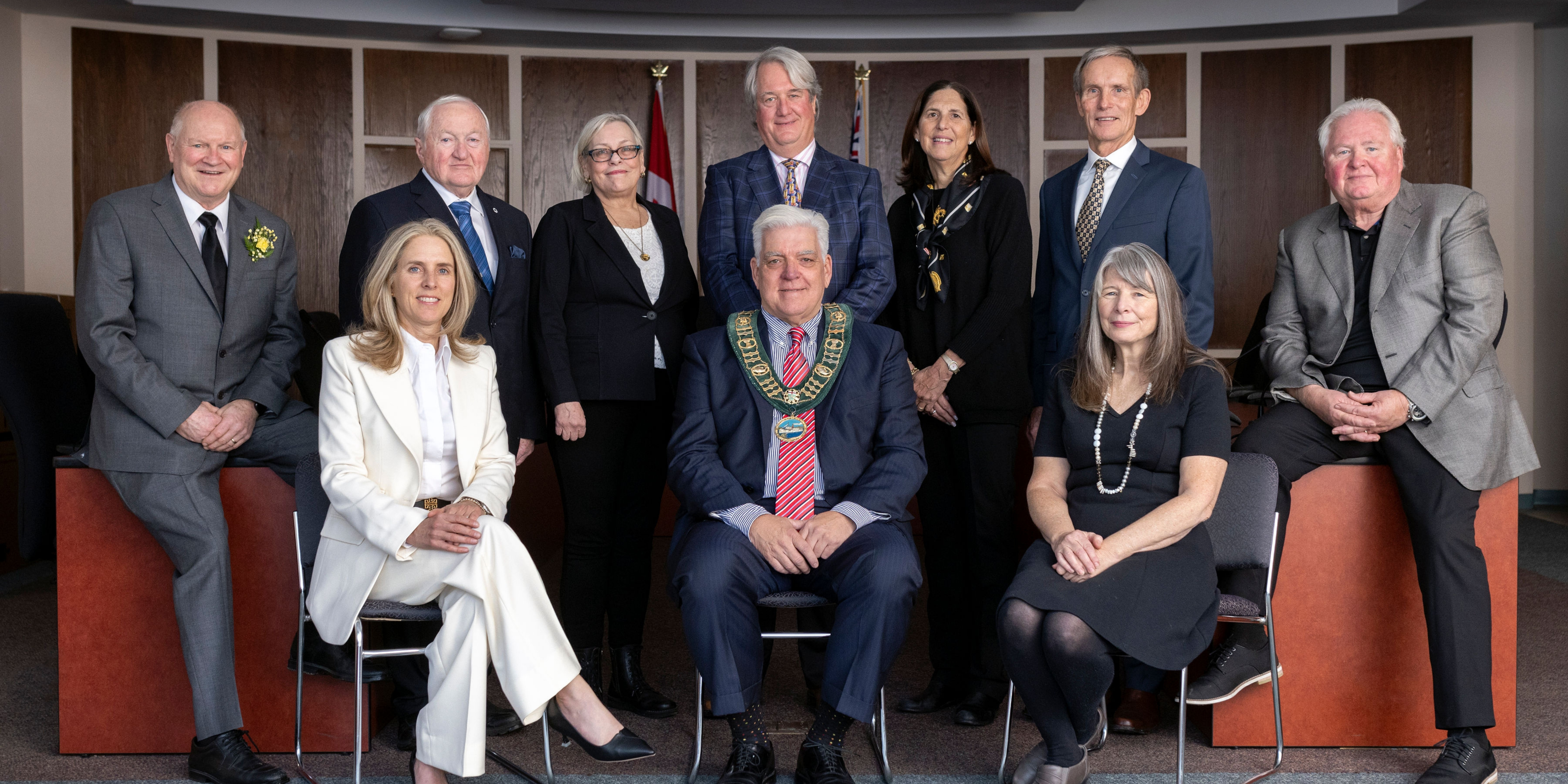 Township council group photo