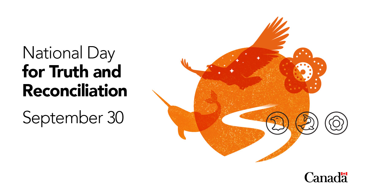 Image for National Day for Truth and Reconciliation on September 30, provided by the Government of Canada