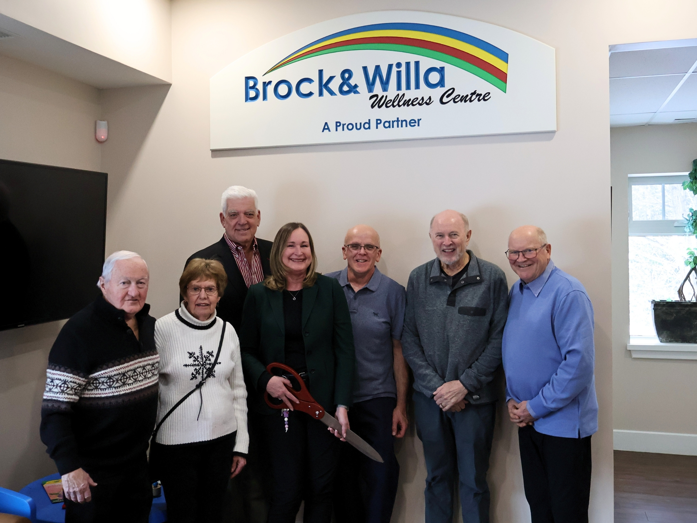 Group of people posed at the Port Carling Health Hub