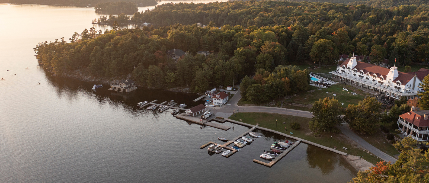 Aerial view of Windermere House