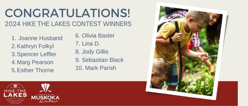 hike the lakes 2024 Contest Winners