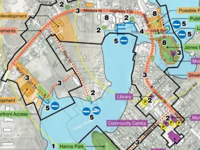 Map of Port Carling