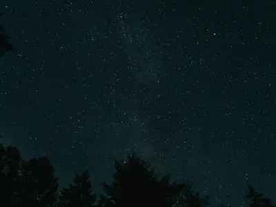 night sky with stars