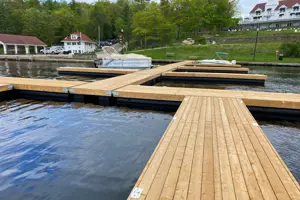 windermere docks infront of Windermere House